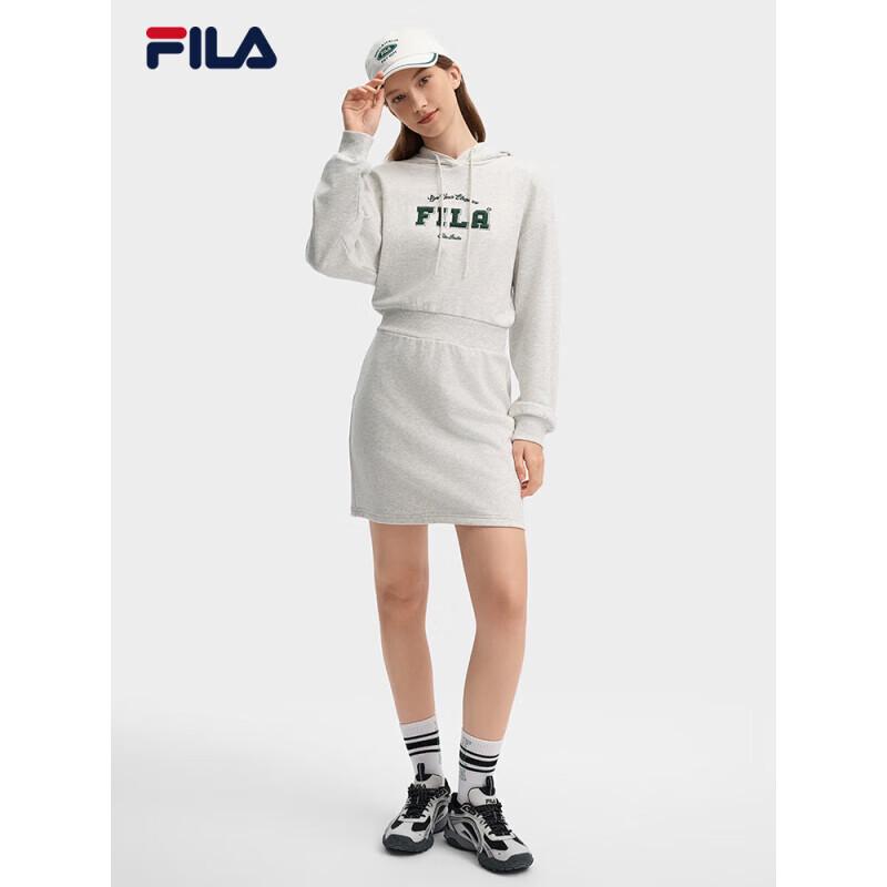 Fila Женское трикотажное платье-толстовка с капюшоном