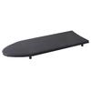 Tower Tabletop Ironing Board with Legs, Boat-Shaped, Black, Approx. W75 X D30 X H6cm, Comfortable To Hang Ironing Board, Model 5784