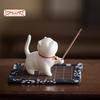 Cartoon Cat Ceramic Incense Holder for Home Decoration