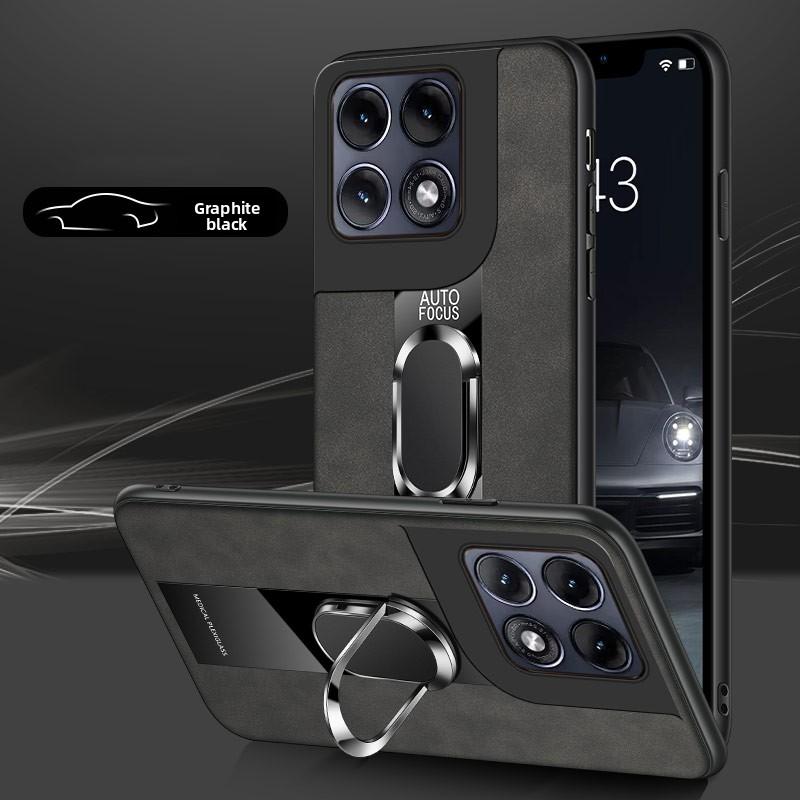 Роскошный чехол из овчины для Motorola Signature Edge 70 Pro Fusion+ Ultra 60 s 50 G67 G57 Power G86 G56 Чехол с магнитной кольцевой подставкой