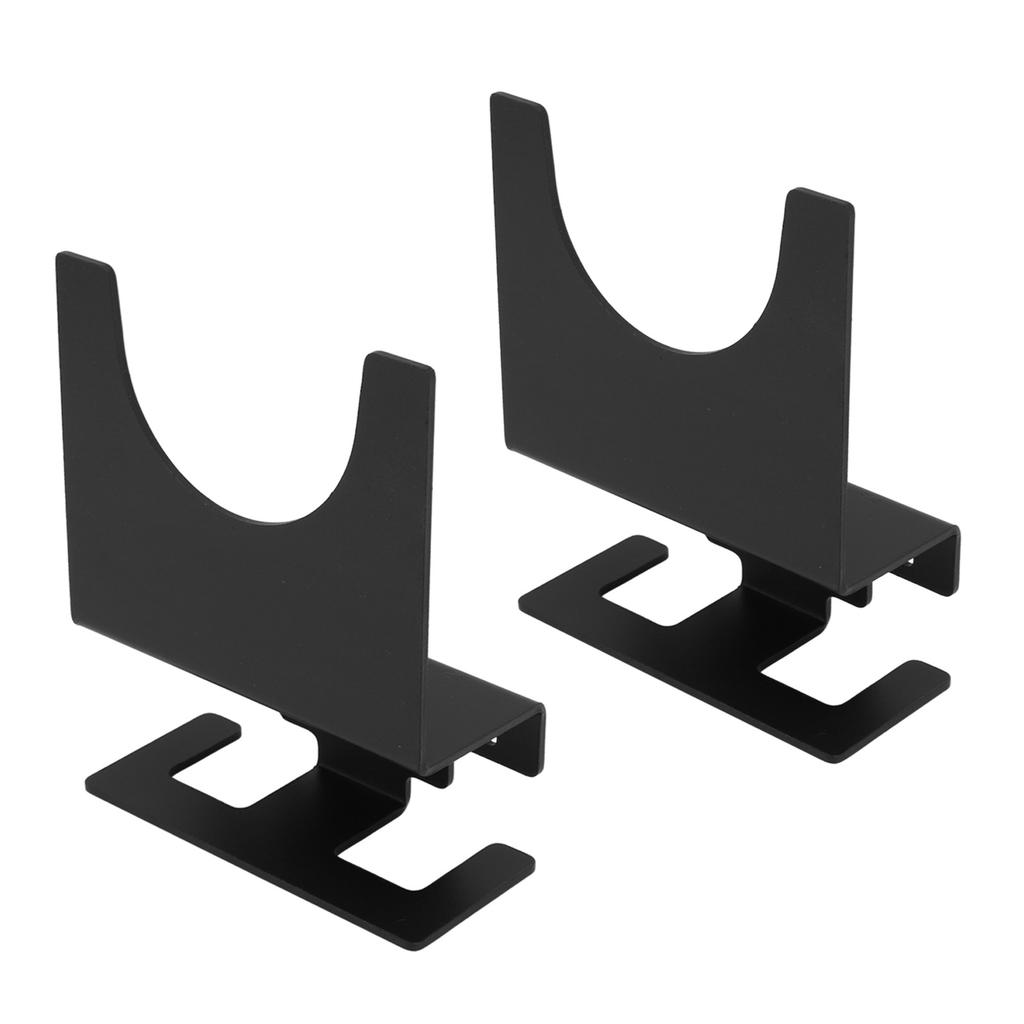 2pcs Angle Grinder Holder Tool Wall Mount Bracket for 5 Inch Grinder Heavy Duty Angle Grinder Storage Rack for Cutters Polishers Carbon Steel