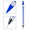 1/5pcs Dual-Ended Nail Rhinestone Picker Crystal Handle Wax Pencil Pick Up Applicator Dotting Drill Pen Manicure Picking Tools