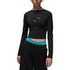 Jordan T Shirts Women's Black Crew Neck Moderate Straight Fit DV1275-010