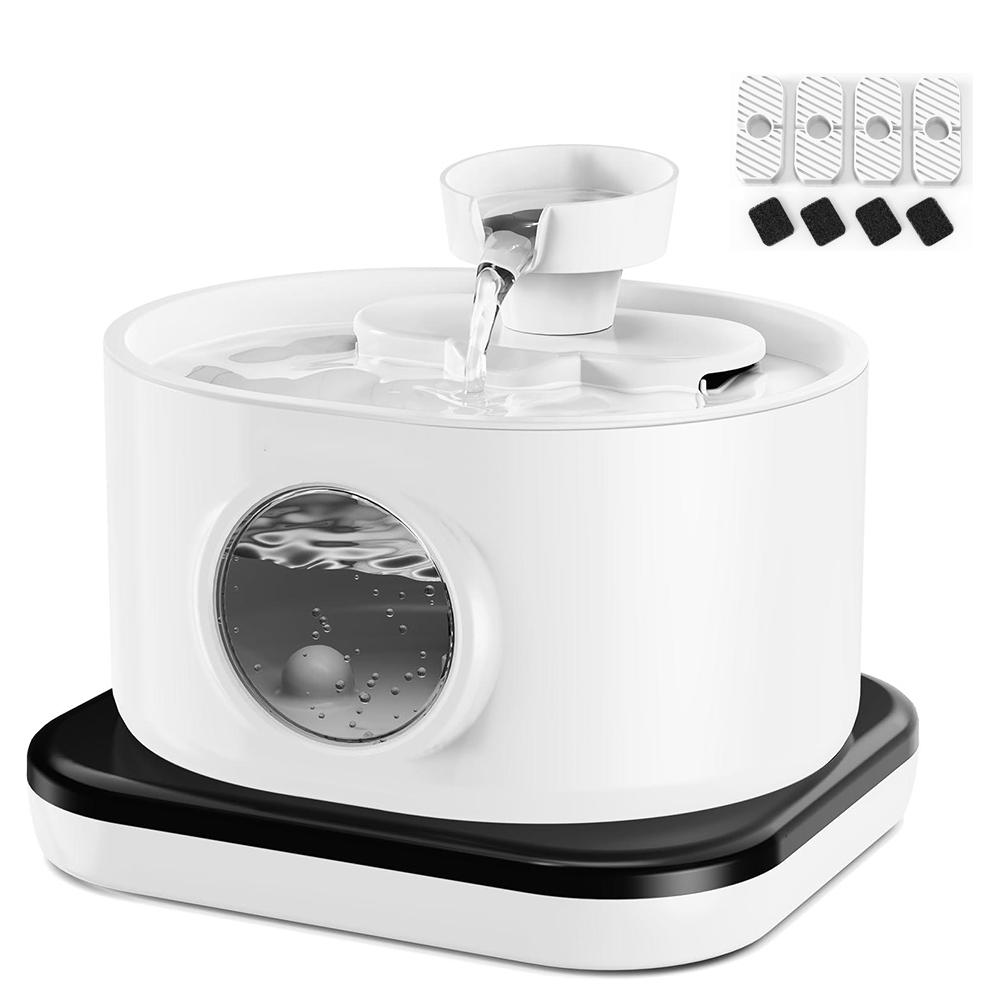 3L беспроводной датчик подзарядки питьевой воды для кошек питьевой фонтанчик на батарейках автоматический датчик движения домашних животных миска для поения собак