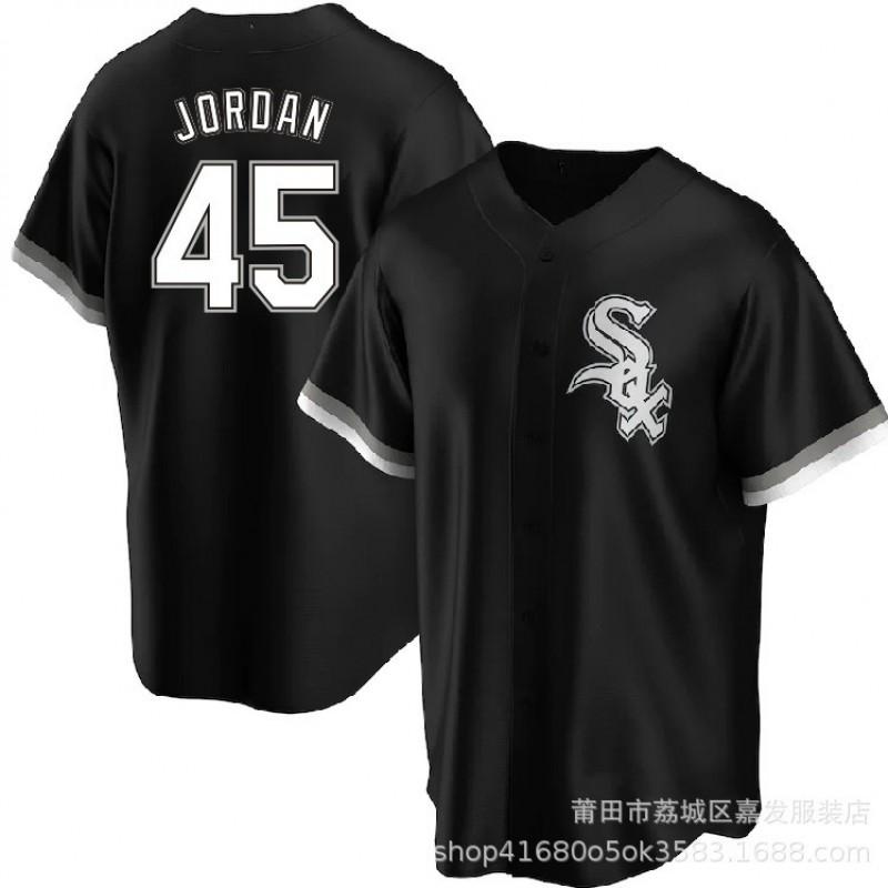 Chicago White Sox Baseball Jersey 10 Moncada 7 45 74 Fan Apparel Cotton Unisex Sport Shirt
