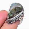 Labradorite Gemstone 925 Sterling Silver Jewelry Ring Size 7