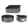 3pcs Non-Stick Springform Pan Set Removable Bottom Round Cake Pan  Home Kitchen DIY Baking
