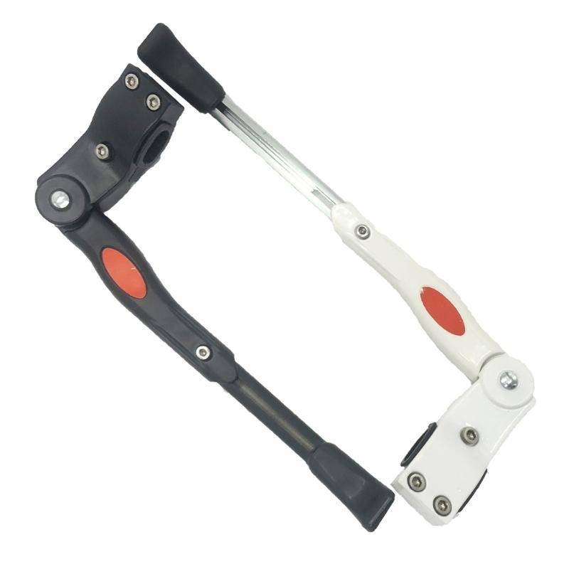 Aluminium Alloy Rear Mount Bike Kickstand Adjustable Bicycles Kickstand Parking Stand Foot Brace Easy to Install