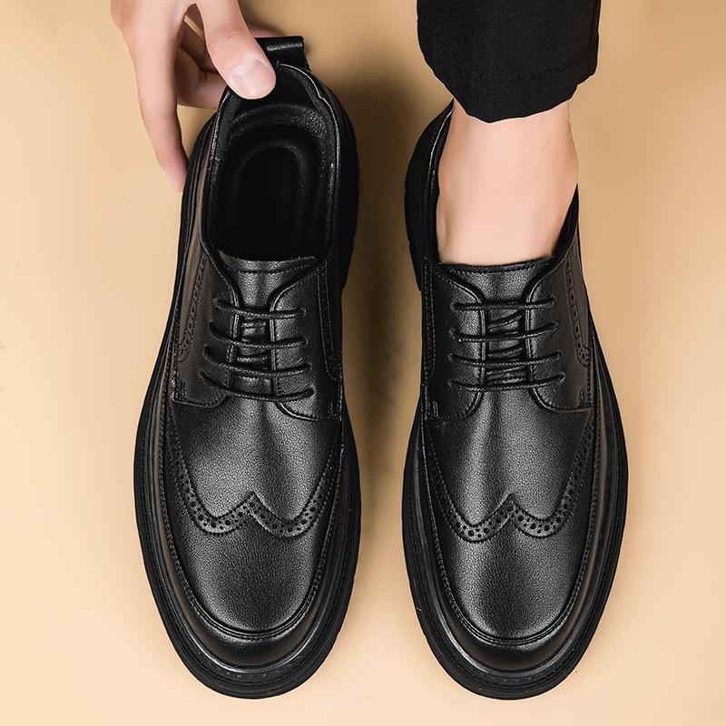 Весенне-летние черные, белые мужские туфли из натуральной кожи, модные повседневные кроссовки, мужская обувь, нескользящая обувь для доски