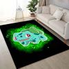 17 Styles Pokémon Bulbasaur Print Carpet for Living Room Bedroom Kid's Room Home Decor Area Rug Non-slip Mat Sofa Cloakroom Mat