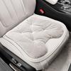 Плюшевая подушка на сиденье автомобиля со спинкой - Утолщенная для тепла осенью/зимой