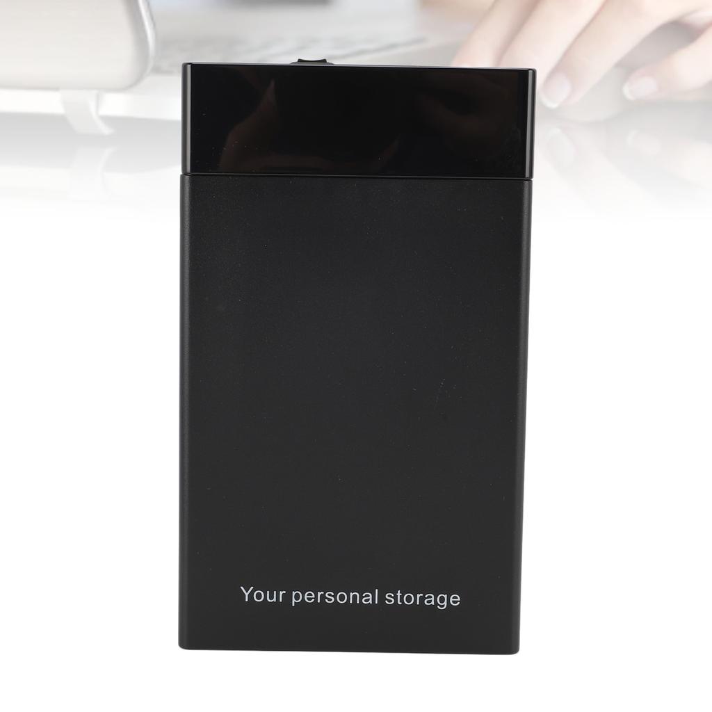 Hard Drive Enclosure 16TB 5Gbps USB3.0 Plug and Play External Hard Drive Enclosure for 2.5 3.5 Inch