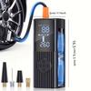 Portable tire pressure gauge with integrated air pump for car tire inflation210PSI Air Pressure22Tank design with rechargeable battery LED Lighted