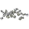 25 Pcs Wheel Rim Rivets Lip Rivets Nuts for AH Ds Series Wheel Rims Cap Lip Screw Bolt Tire