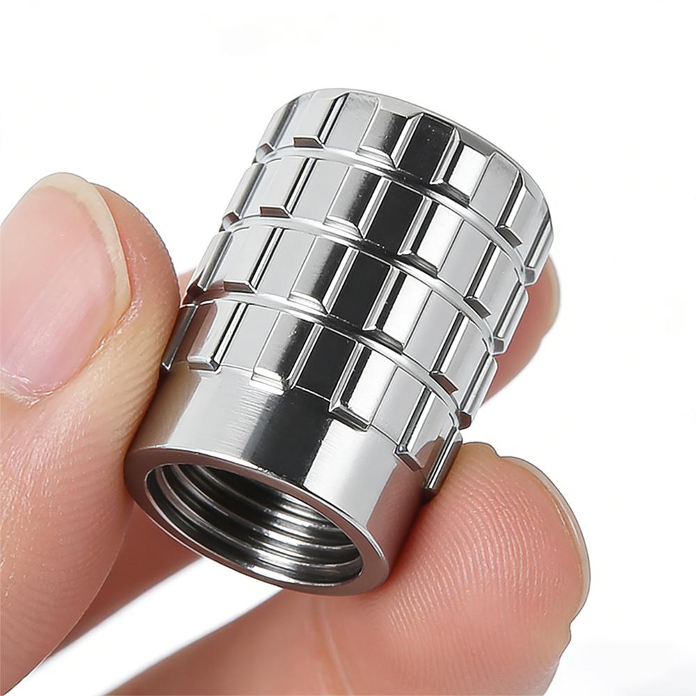 Metal Car Wheel Tire Valve Cap Cover Auto Decoration Accessory For Skoda Yeti Octavia VRS 2 3 a5 Fabia Kodiaq Rapid Karoq Superb WT7