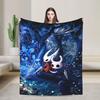 Hollow Knight Silksong Blanket  Fuzzy Funny Warm Throw Blankets for Bedding Lounge Decoration