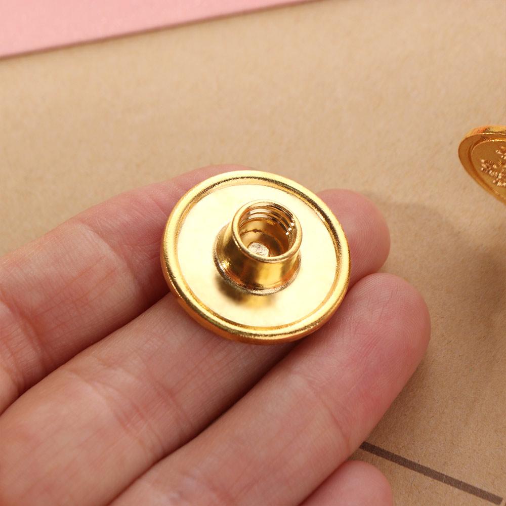 8/10/12Pcs Retro Wax Seal Stamp Head Kit Multishape Enamelled Seal Heads Gift Packing