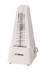Metronome Ivory Classic Triangular Pyramid Style Matte Finish Prevents Fingerprints Mainspring Drive MP-90IV