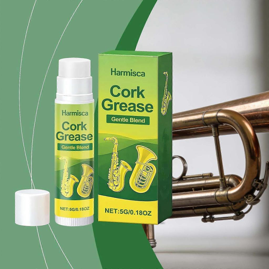 Harmisca Instrument Cork Grease - Multi-Effect Gentle Care And Lubrication For Instruments, Easy To Use