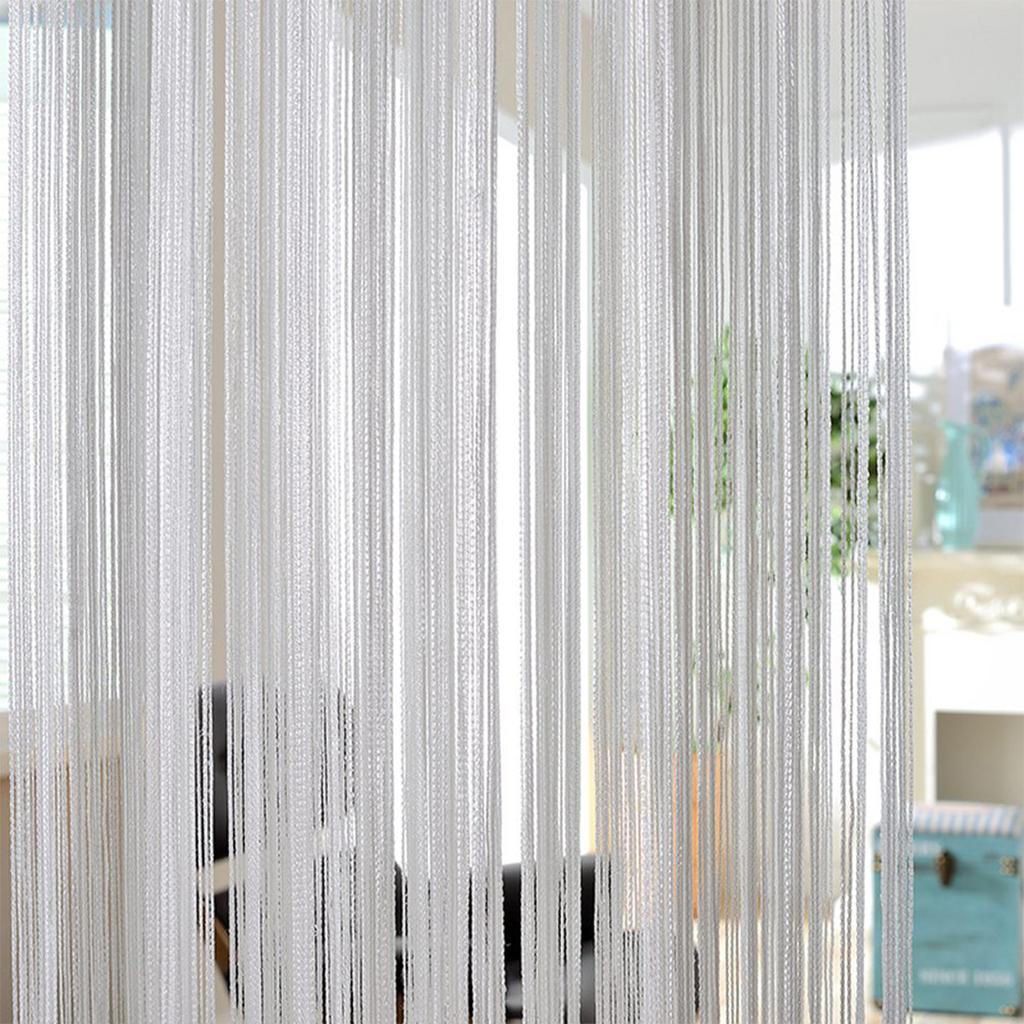 100x200cm Beaded Door Curtain String Tassel Panel Summer Fly Insect Screen Home Decor