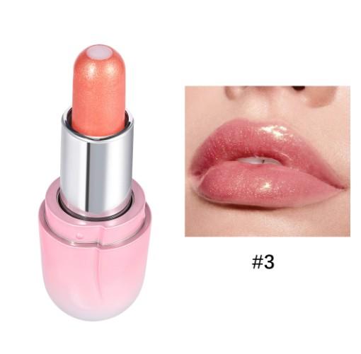 Shimmer Lipstick Набор из 6 мерцающих помад Shimmer Lipstick | Стойкая водостойкая высокопигментированная помада, сияющий финиш, для всех типов кожи, для взрослых, оранжевые и розовые тона