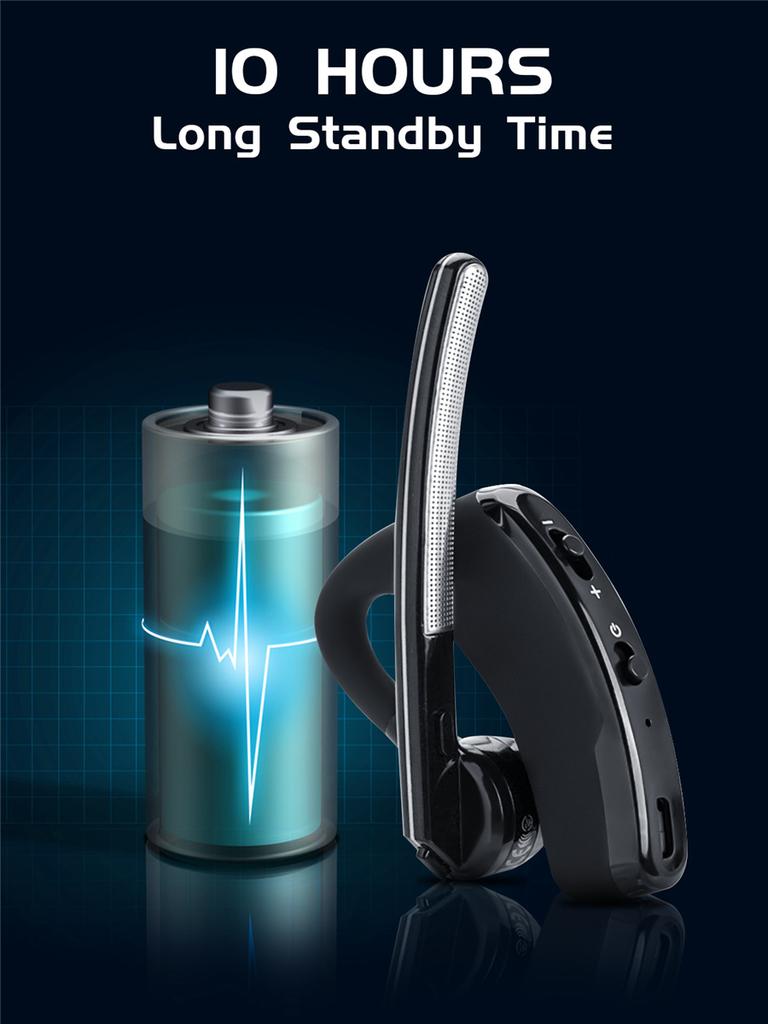 Headset PTT Wireless Bluetooth Earphone for Baofeng Walkie Talkie Two Way Radio K Port Wireless Headphone