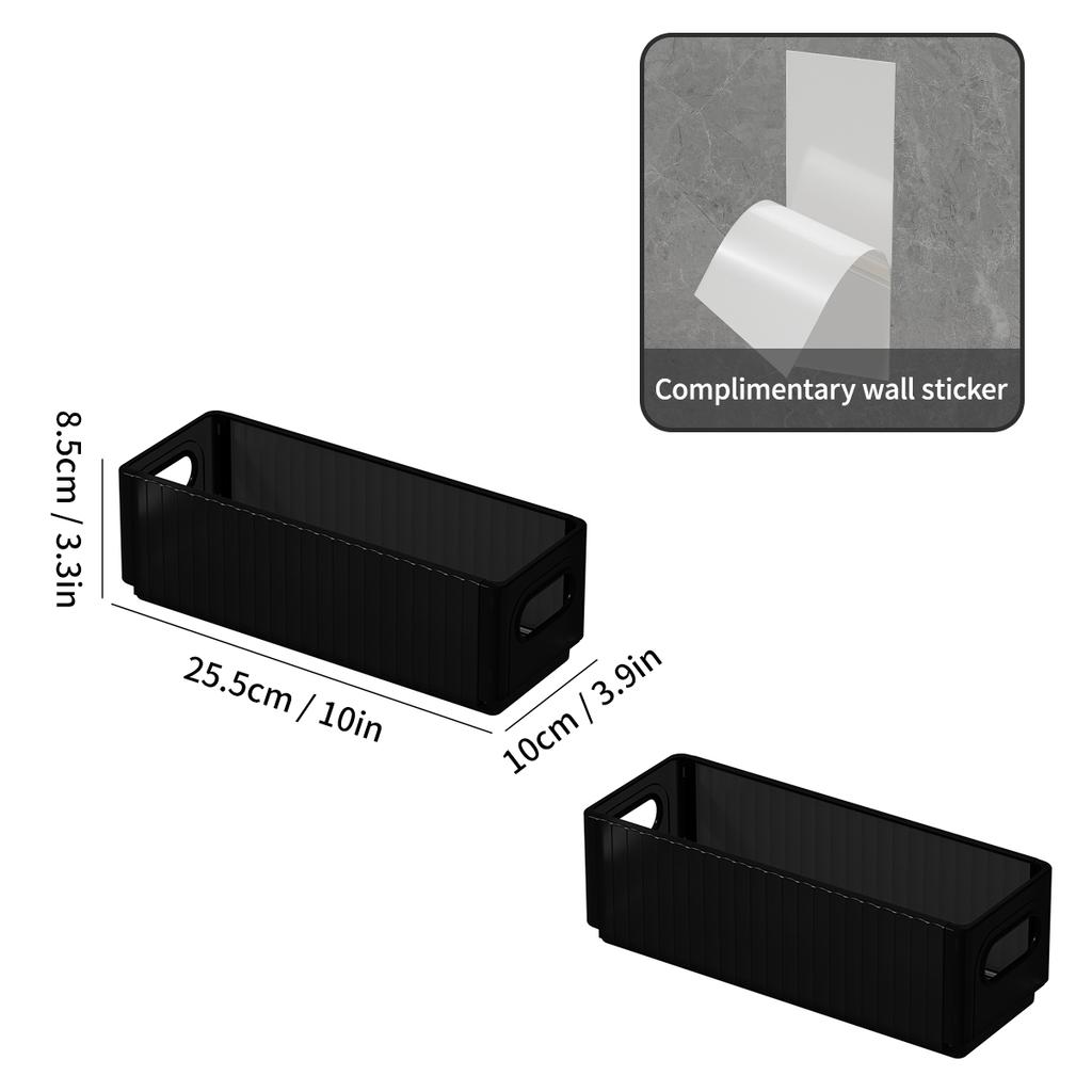 Wall Mounted Folding Plastic Storage Rack Multifunctional Cabinet Organizer Shelf Punch Free Kitchen Storage Organizer