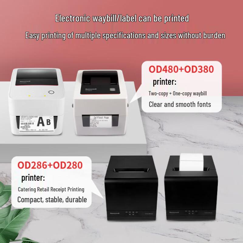 Honeywell OD286D USB Thermal Receipt & Label Printer CN plug (adapter included)