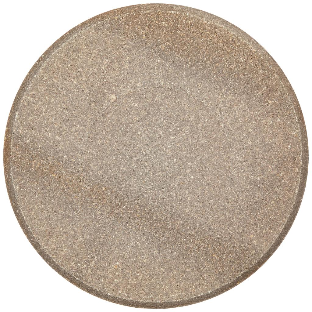 Utsuwa Roan Seto Ware Slate Plate, Round, Approx. 22cm, Sieg Rich Monet Green, Made in Japan, 156-0029