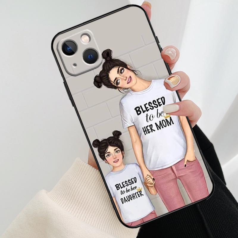 Чехол для телефона Baby Mom MUM MOTHER Girl Queen для iPhone 17 Pro Max 15 14 13 11 12 16 Pro Max mini 15 16 Plus 16e 17 Air