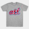 Взрослые футболки подростковые футболки ATL VINTAGE BASEBALL T Shirt бренд повседневная с коротким рукавом для мужчин Оверсайз мужская летняя футболка
