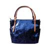 Shopping Bag - Thierry Mugler - Caprice 3 - Midnight Blue - Patent Faux Leather - Adjustable Shoulder Strap