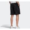 Adidas Originals Mono Short Tnl Свободные спортивные шорты с графическим принтом Мужские брюки Черные GD5842