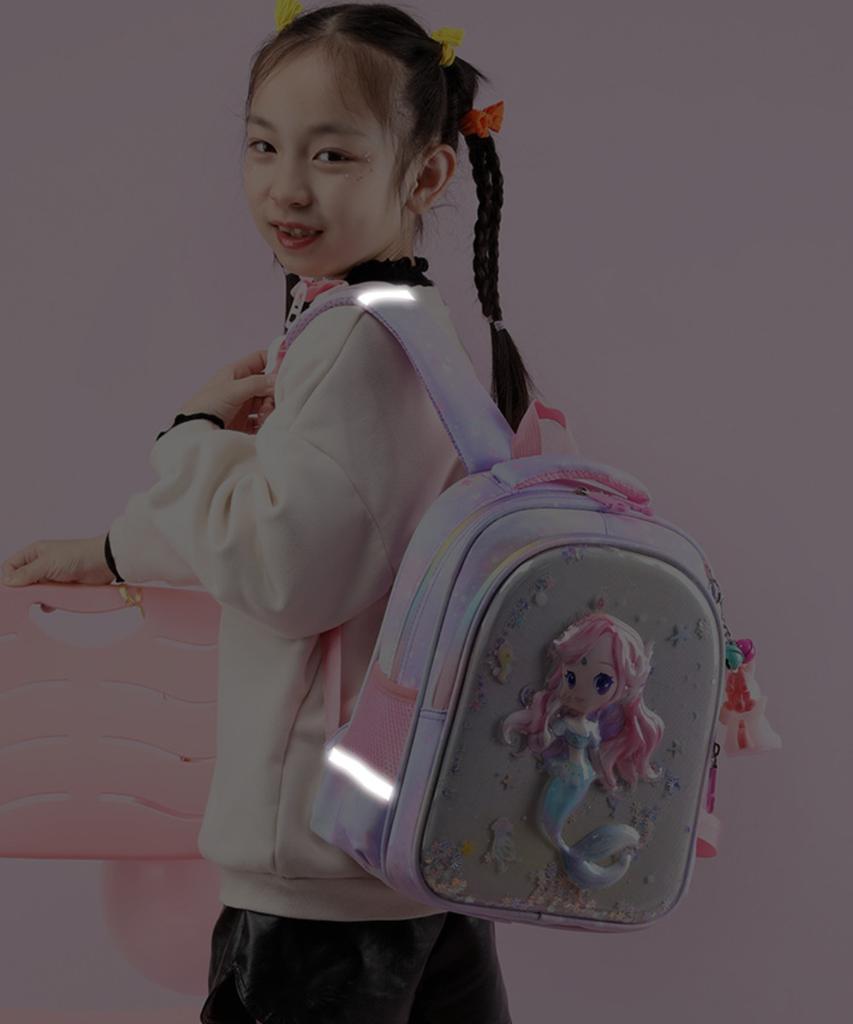 Водонепроницаемые сумки для детского сада для девочек, легкая защита позвоночника, милый рюкзак с рисунком единорога, сумка для дошкольников и начальной школы
