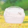 Hamster Travel Cage with Built In Water Bottle 7.8x6.3x5.9inch for Traveling