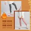 Girls Pants Kids Thick Warm Trousers Winter Children Casual Solid Color Warm Pants Toddler Leggings