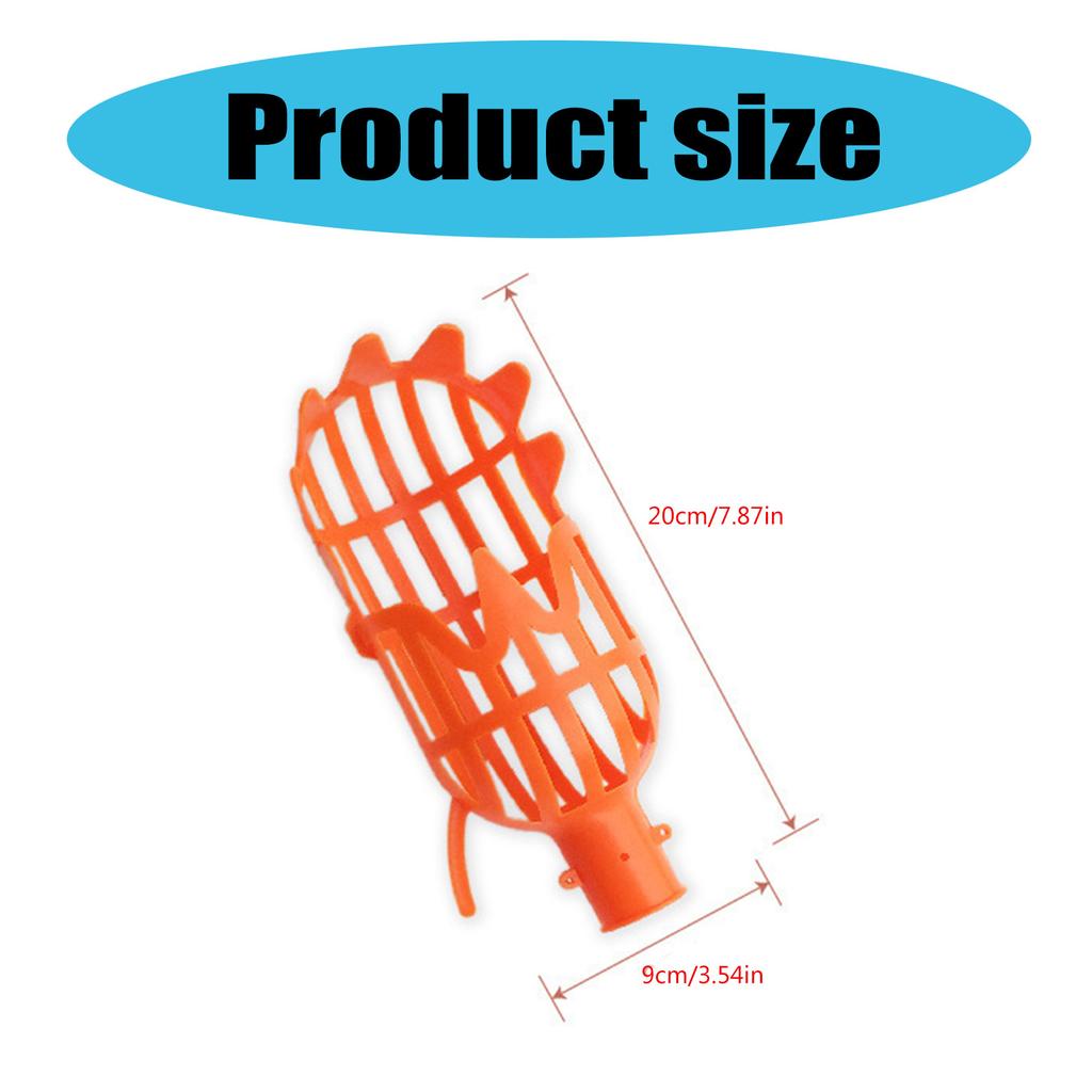 Инструмент для сбора фруктов Инструмент для сбора фруктов с деревьев Пластиковый захват для фруктов Инструмент для сбора лимона, груши, авокадо, желудя, персика