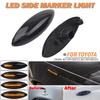 2x Динамические Светодиодные Боковые Указатели Поворота Для Toyota YARIS ECHO VIOS LIMO NLP10 SCP10 SCP12 2000 2001 2002 2003-2005