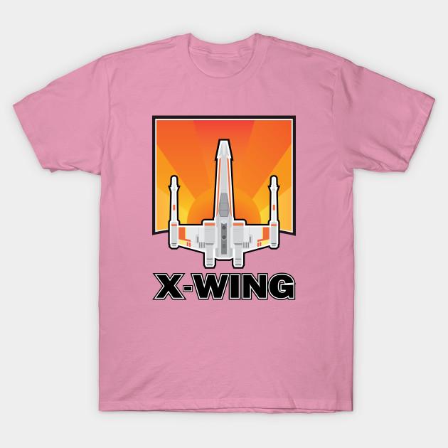 T Shirt Women X Wing Fighter Harajuku Print Kawaii Tshirt Summer Short Sleeve Female T-Shirt Top Tee