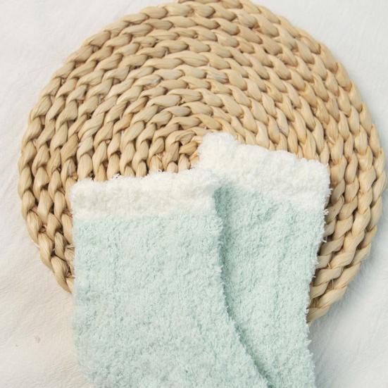 Women's Fuzzy Socks Winter Soft Warm Slipper Socks Cozy Fleece Lined Home Floor Socks Thickened Thermal Sleeping Socks