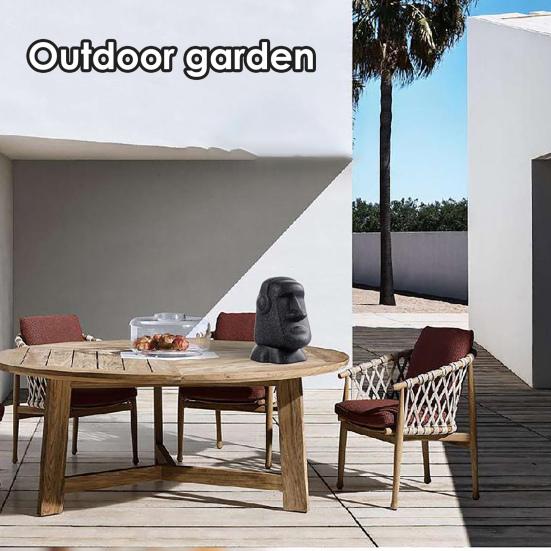 R199 Bluetooth-compatible Speaker Fashion Giant Statue Party Home Desk Mini High-fidelity Decoration Sound Box with TF Card Slot