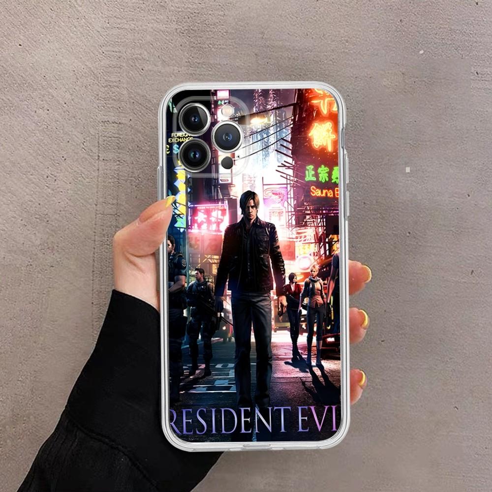Чехол для телефона Видеоигра Resident Evil Для iPhone 15 14 11 12 13 Mini Pro XS Max Чехол 6 7 8 Plus X XR SE 2020 Funda Shell