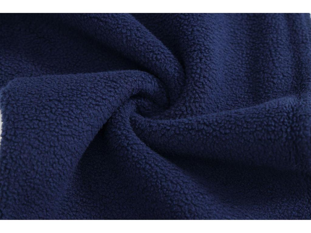 Men's Plush Lined Hooded Sweatshirt, Embroidered Loose Fit, Autumn/Winter Polo Style, Plus Size, RL Design