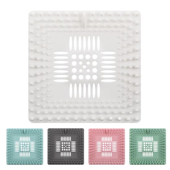 Силиконовая крышка для слива в душе, уловитель волос, протектор для обычных сливов, легко чистится, протектор для слива, подходит для большинства