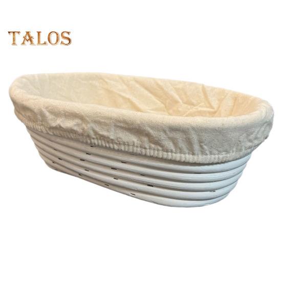 Корзина для брожения хлеба с тканевым мешком Предотвращает испарение Плетеная корзина для хлеба из натурального ротанга Корзина для расстойки хлеба Чаша для закваски Чаша для выпечки Подарок