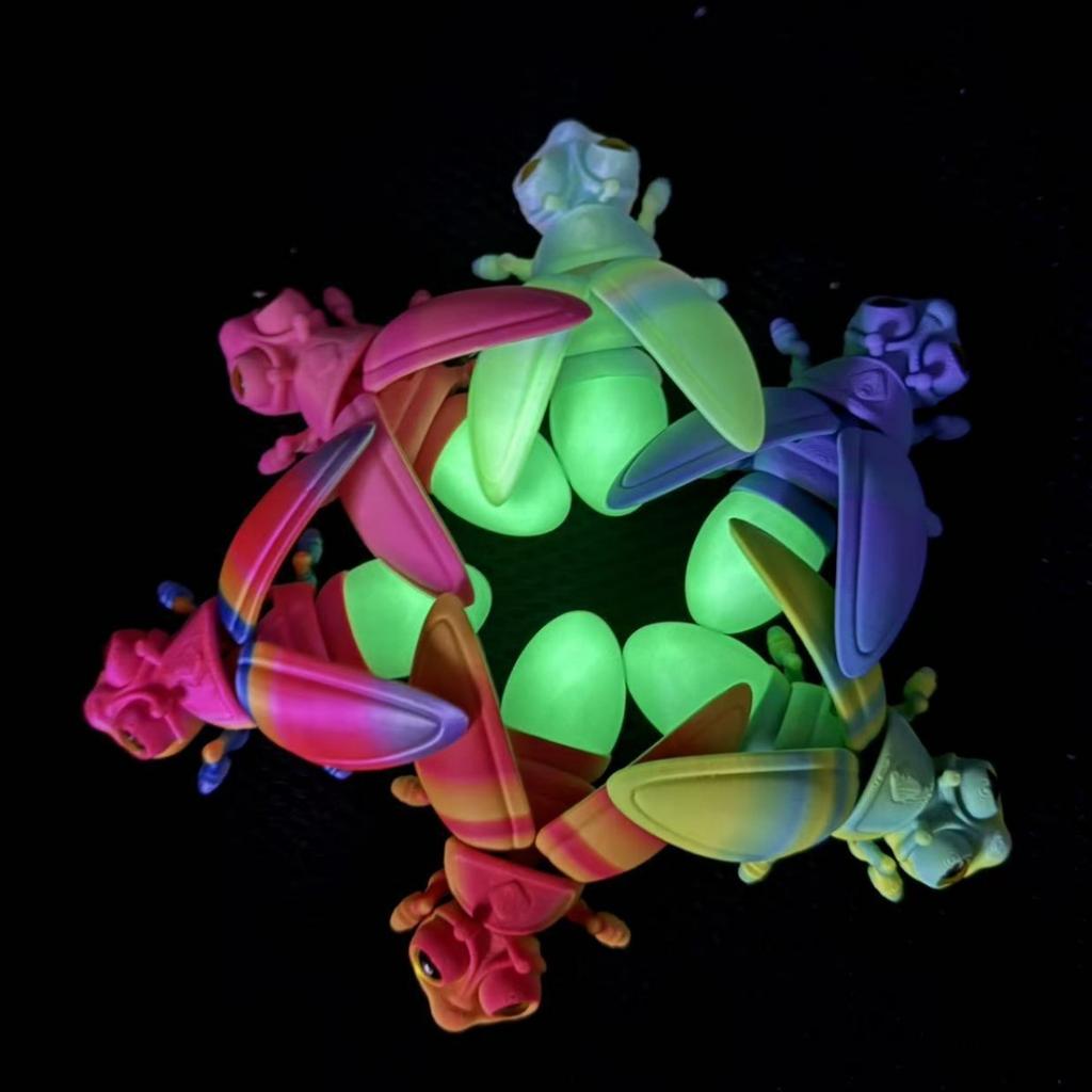Хвост светлячка, светящийся ночью, 3D-печатная модель, ручная работа, игрушка, подарок, имитация животного