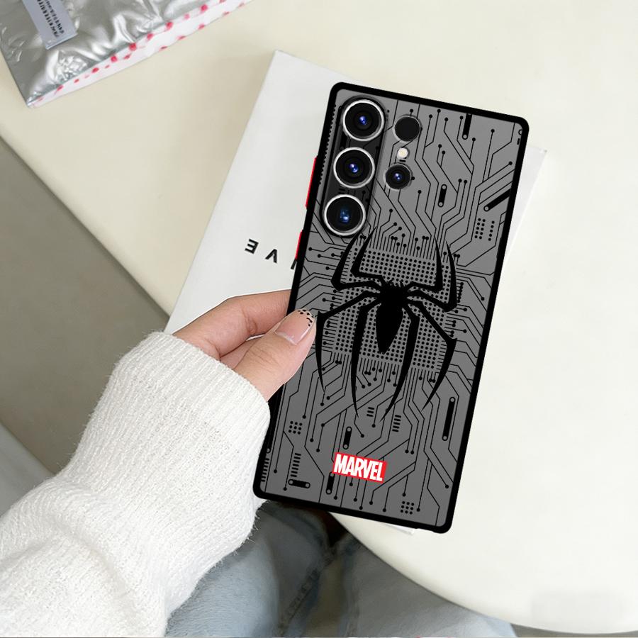 Чехол с логотипом героя Marvel для Samsung Galaxy S26 S22 Note 20 10+ S21 S20 S23 FE S25 Ultra S24 Plus Funda Чехол для телефона