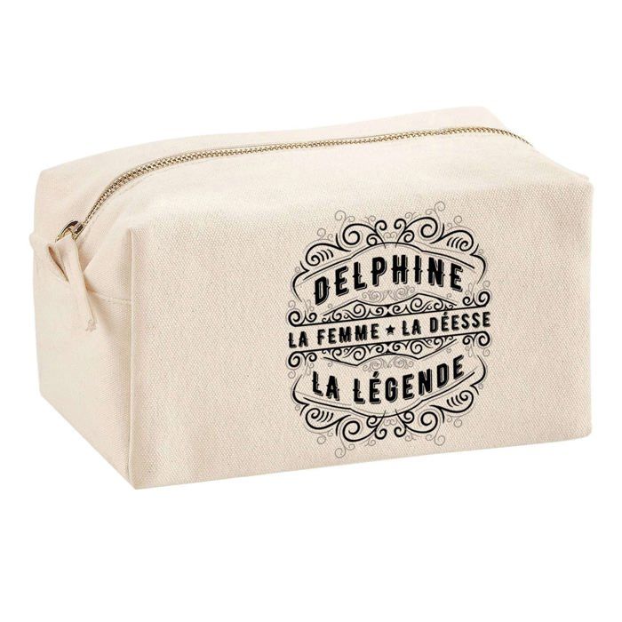 Trousse multifonction Delphine Femme Déesse Légende Cadeau Anniversaire Idée Personnalisé | Trousse Scolaire Fournitures Bureau