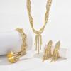 Claw Chains, Rhinestones, Wedding Necklaces, Bridal Necklaces, Earrings, Jewelry, Banquet Necklaces, Jewelry Sets