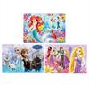 Tenyo Child Puzzle Disney Princess 60/80 Piece Step Up 3 Piece Set C Puzzle for Children Antibacterial Coat Comes with Cleaning Cover